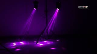 SHEHDS LED Super Beam 4x25W RGBW Moving Head Lighting Stage Lighting
