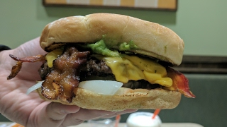 Bacon Avocado Burger (The Natural Burger) @ Farmer's Boys Hollywood | The Burger Crawl - Ep. 67