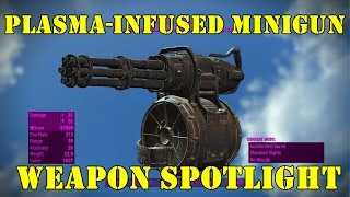 Fallout 4: Weapon Spotlights: Plasma Infused Miningun