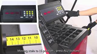 PL-1120 Self-Calibrating Wheel Balancer