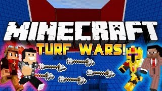 Minecraft - Turf Wars sur Mineplex ! ( Avec Oxilac et AznDarkProduction )