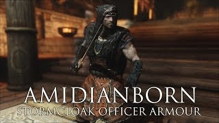 TES V - Skyrim Mods: aMidianBorn Stormcloak Officer Armour