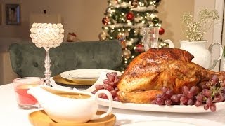 Peru de Natal + molho Gravy de acompanhamento