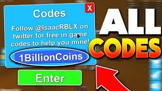 All the codes in Mining Simulator (25+ codes)