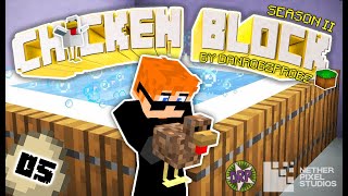 Chicken Block: Bath Time Chickens! | Ep 5 | Season II [ Minecraft Bedrock Edition ]
