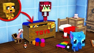 ¡IMPOSIBLE ENCONTRARME ESCONDIDO DENTRO DEL JUGUETERO! ?? MINECRAFT EL ESCONDITE #30