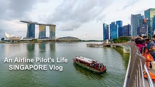 A day in a life of an Airline Pilot - A Singapore Layover (Vlog)