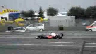 Lewis Hamilton am Nürburgring "Training"