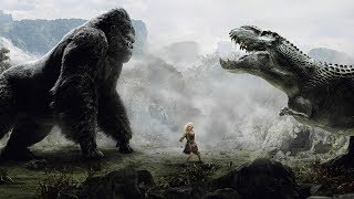Кинг Конг (King-Kong) - Битва против двух Вастатозавров