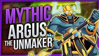 Argus the Unmaker | Mythic Antorus the Burning Throne | EnhShaman [WoW Legion 7.3.5]