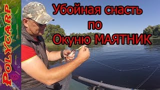 ЛОВЛЯ ОКУНЯ НА ПОППЕР\\СНАСТЬ МАЯТНИК