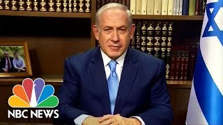 PM Benjamin Netanyahu Praises President Donald Trump ‘Historic Decision’ On Jerusalem | NBC News