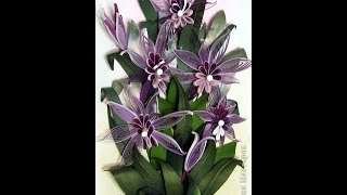 Квиллинг. Ирисы. Мастер-класс.