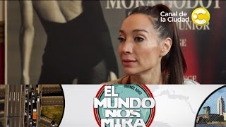 "Durante meses no me enteré que estaba embarazada", Mora Godoy en El mundo nos mira