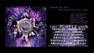 WHITESNAKE - THE PURPLE TOUR [Full Concert audio] live in Tokyo 2015