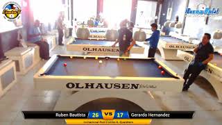 Gerardo Hernández vs Ruben Bautista Escalera / Invitacional Pool Combo-6