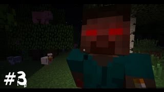 Minecraft: Survival with Herobrine #3 - Постройка дома:3