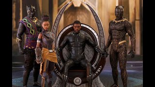 Black Panther Action Figures From Hot Toys!!!