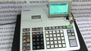 Casio SE-S400 SES400 SE-S800 SES800 Instructions On How To Switch From Receipt To Journal Mode