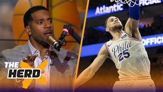 Jim Jackson says Ben Simmons is the next LeBron James, Harden is not the MVP | THE HERD
