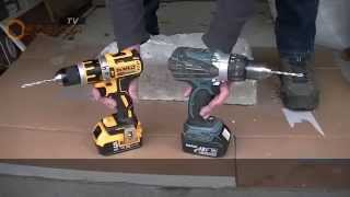 TEST Makita BHP458RFE 18V/3.0Ah Li-Ion Vs DeWalt DCD795P2 - 18V/5.0Ah Li-Ion