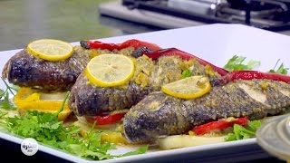 سمك بلطي بالزيت والليمون | الشيف شربيني