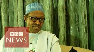 Boko Haram militants 'technically defeated' Nigeria's President Muhammadu Buhari - BBC News