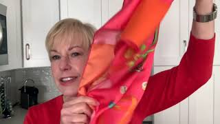 2 Casual Ties For Silk Square Scarves