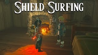 Breath of the Wild Shield Surfing Minigame