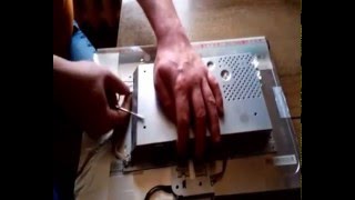 Разборка и ремонт монитора LG w1934s