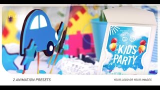 Kids Logo Opener | After Effects template