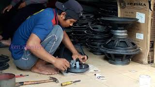 Cara pemasangan magnet speaker acr fabulous 18 ich.