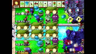 Plants Vs. Zombies - Выживание Бесконечно 8 Cob Cannon Стратегия