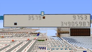 32 Bit Minecraft Redstone Calculator (Taschenrechner)