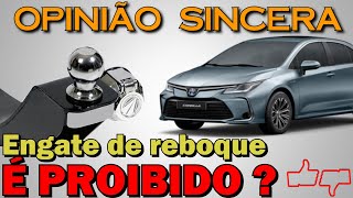 Engate de reboque: pode ou não? É proibido em alguns carros? Saiba tudo para não ser multado