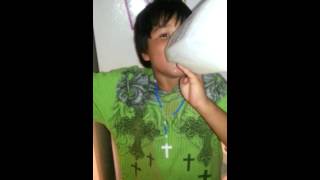Jared(my stepson) vs. A habanero