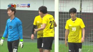 [HIT]우리동네예체능-레전드 서울FC 상대로 두골 득점 ‘역시 민호’.20140812