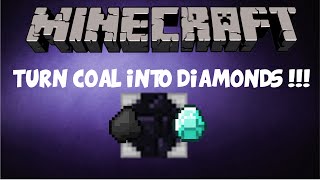 Minecraft: Mod showcase: Coal Compressor