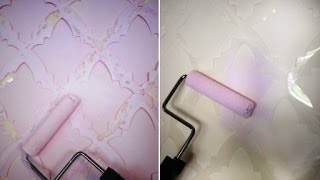 Как украсить стену. Красивая идея