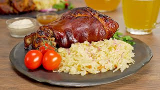 Айсбайн / Eisbein - СВИНАЯ РУЛЬКА запеченная в духовке по-немецки. Рецепт от Всегда Вкусно!