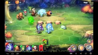 Heroes Tactics Heroic Mode Level 2-5 ★★★ (F2P Heroes + No Pegasus)