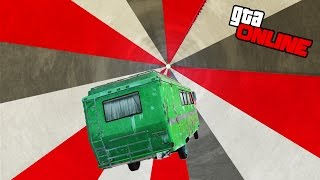 ИЗНУРЯЮЩИЙ ПАРКУР НА ФУРГОНЕ! (GTA 5 ONLINE ГОНКИ)