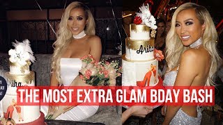 THE MOST EXTRA GLAM BDAY PARTY EVER! | Arika Sato