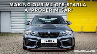 Fitting M4 style Mirrors and Reflector Delete to our M2 GTS