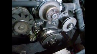 УМЗ 4215, поменяли помпу ишкив