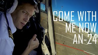 Ан-24 Полеты над Якутией