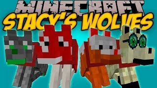 STACY'S WOLVES MOD - Lobos de tierra y de diamante?? - Minecraft mod 1.7.10 Review ESPAÑOL