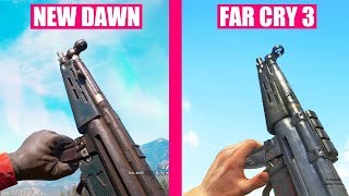 FAR CRY New Dawn vs FAR CRY 3 Weapons Comparison