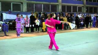 Терещенко Анна. Веер. Традиционное ушу Чемпионат по ушу в Одессе 2011
