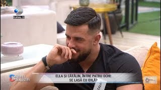 Ella si Catalin profita de fiecare ocazie pentru a sta impreuna ? Ionut, convins ca Ella il doreste!